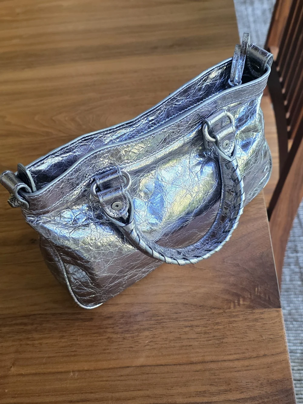 Balenciaga stylish metallic